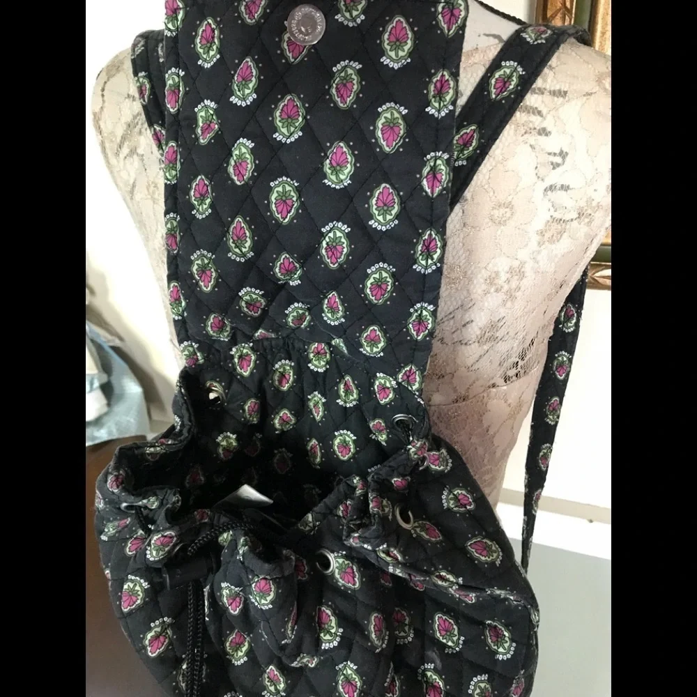 Bueno Collection Quilted Midnight Floral Backpack
